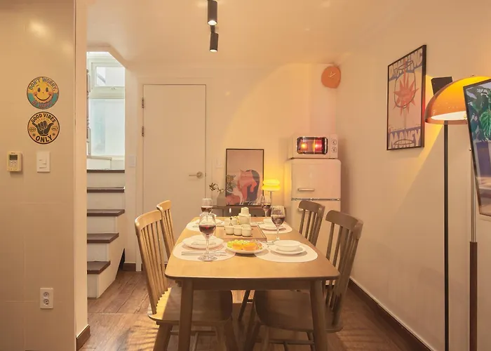 公寓 Sowol Haus - Cozy 2 Bedroom Duplex Near Itaewon *